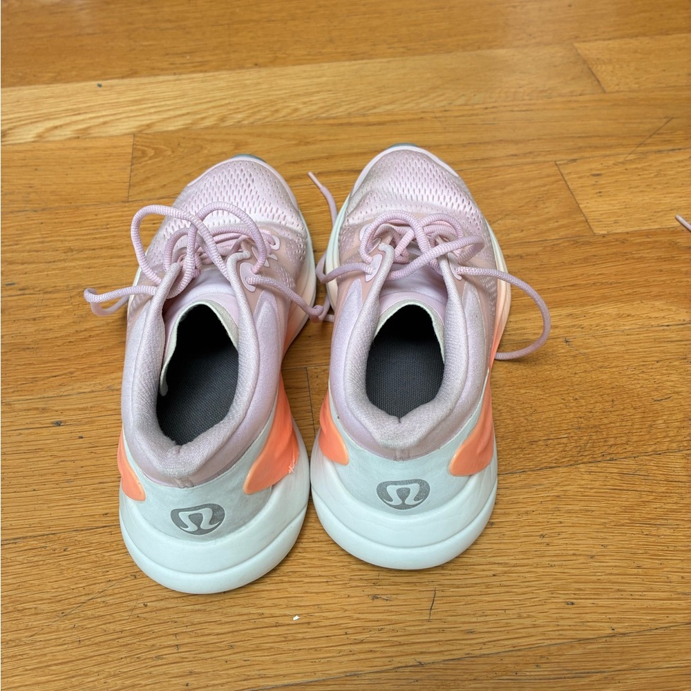 lululemon athletica Light Pink and Coral Athletic Sneakers-beautiful and comfy